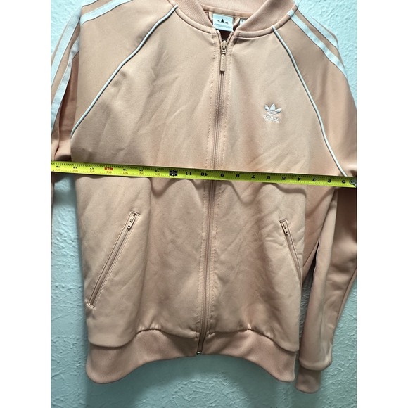 Adidas Originals Women's Pink Iconic Superstar Track Jacket Kids 14 - Picture 5 of 5